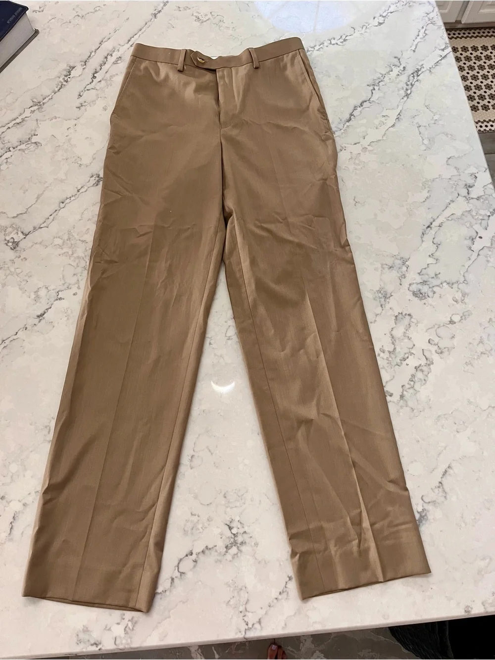 Ralph Lauren Men's Khaki Straight-Leg Chinos - Light Brown